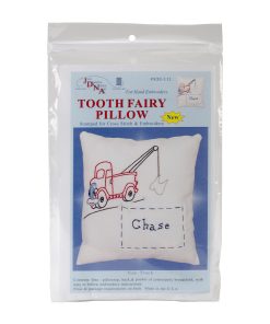 Jack Dempsey 9 Tow Truck Stamped Tooth Fairy Pillow Cover