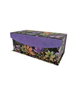 11.5 Blooms   Leaves Fliptop Box by Hudson 43