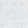 Pearlescent White Succulent Quilt Cotton Fabric by Keepsake Calico