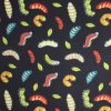 Caterpillars Blizzard Prints Fleece Fabric