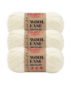 Lion Brand Wool-Ease 196yds Worsted Recycled Yarn 3 Bundle