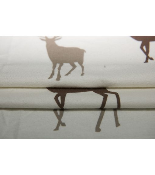 Deer Super Snuggle Flannel Fabric - Image 3