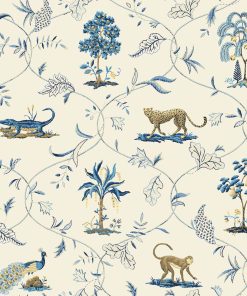 Surface Style 20.5  x 18  Azure Villandry Peel   Stick Wallpaper