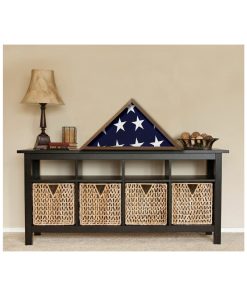 18 x 26 American Made Flag Case by Place   Time