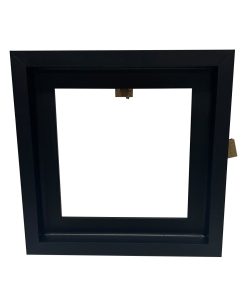 8 x 8 Black Canvas Float Frame by Place   Time