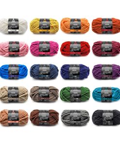 Arteza Dark Colors Premium Worsted Acrylic Yarn 20 Bundle