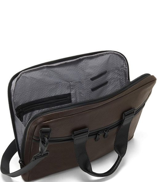 Alpha Bravo Academy Leather Briefcase - Image 2