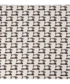SINGER Sewing Machines on White Cotton Fabric by Keepsake Calico - 1