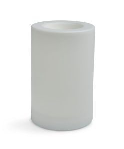 6 x 9 LED Outdoor Plastic Pillar Candle by Hudson 43