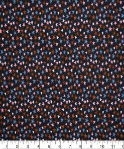 Stars on Navy Modern Quilt Cotton Fabric by Quilter s Showcase