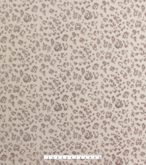 Neutral Cheetah Anti Pill Fleece Fabric - Image 2