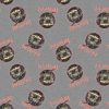 Def Leppard Icon Heathered Cotton Fabric
