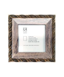 3.5 Wood Tabletop Picture Frame With Spiral Border by Place   Time