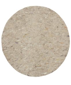 Dual Surface 1/4 Inch Rug Pad Gray 9 6 Round