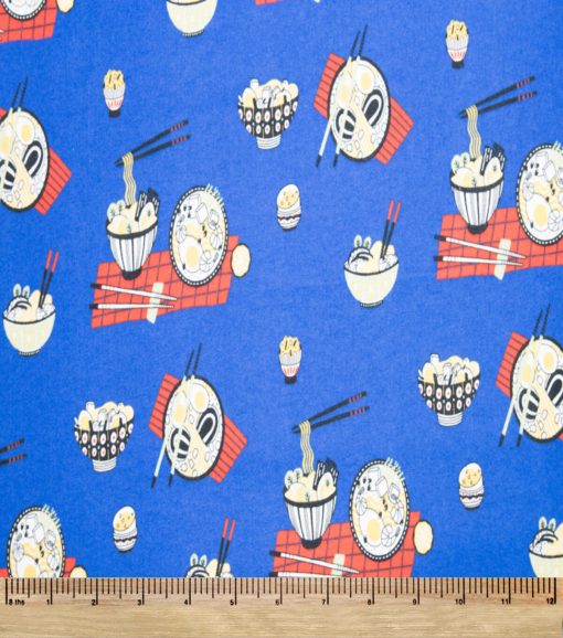 Super Snuggle Tossed Raman Flannel Fabric - Image 2