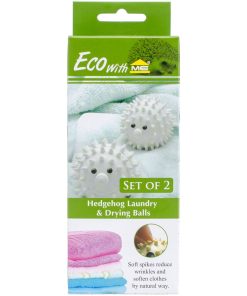 Innovative Home Creations 2 pk Hedgehog Laundry   Drying Balls