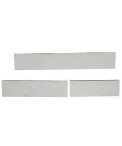 3pc White Picture Frame Wall Shelf Set by Place   Time