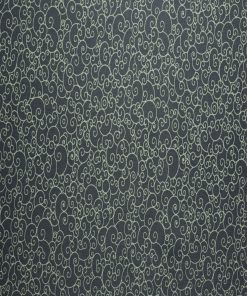 Dark Green Scrolls Cotton Fabric by Quilter s Showcase