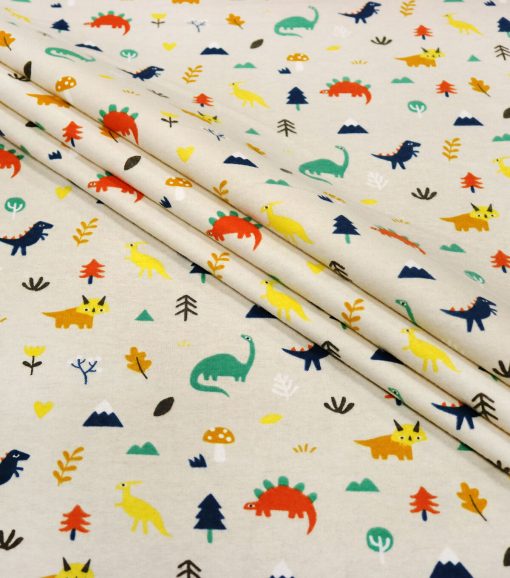 POP! Dinos Super Snuggle Flannel Fabric - Image 2