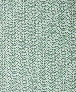 Watercolor Dots on Green Cotton Fabric by Keepsake Calico