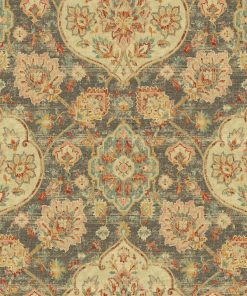 Surface Style 20.5  x 18  Smoke Caspian Peel   Stick Wallpaper
