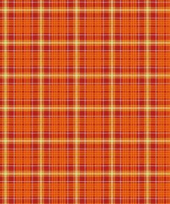 Rust Mustard Plaid Super Snuggle Flannel Fabric