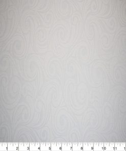 White Swirls Quilt Cotton Fabric by Quilter s Showcase