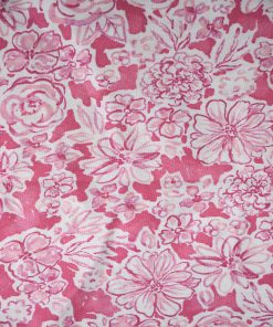 Pink Floral 108Wide Premium Cotton Fabric