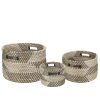 Northlight 3ct Nesting Wicker Baskets
