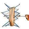Lacis Umbrella Swift Yarn Winder