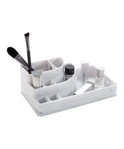Simplify 9 Marble 8 Section Cosmetic   Jewelry Holder