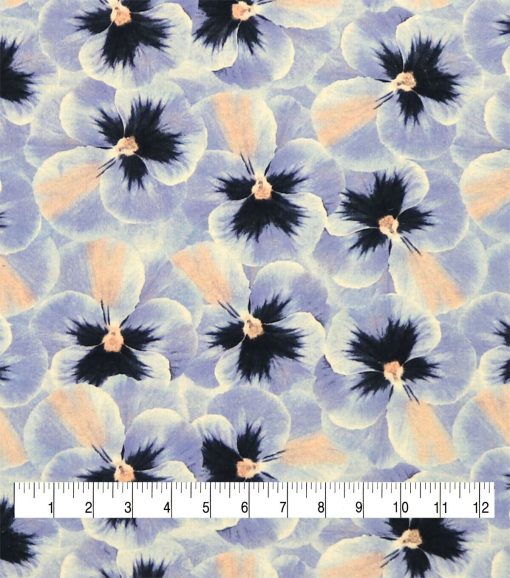 Packed Floral Flannel Fabric - Image 3