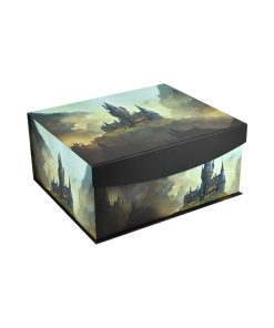 14 Watercolor Castle Fliptop Box by Place   Time