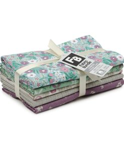 18 x 21 Floral Cotton Fabric Quarters 5ct by Keepsake Calico