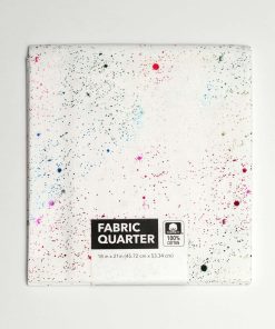 18 x 20 Hologram Glitter Cotton Fabric Quarter 1pc by Keepsake Calico