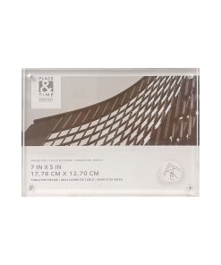 7 x 5 Acrylic Block Tabletop Picture Frame by Place   Time