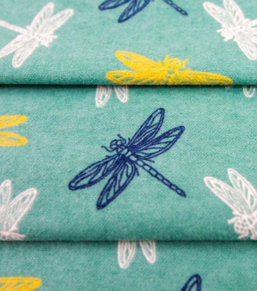 Dragonfly Super Snuggle Flannel Fabric - Image 3