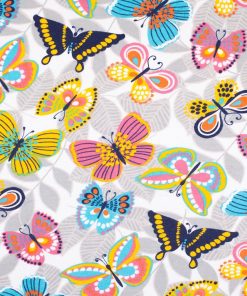 Butterfly Leaves Super Snuggle Flannel Fabric