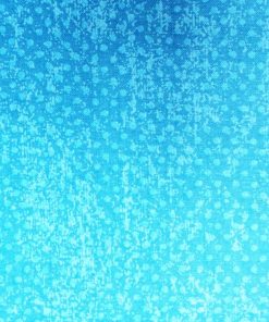 Turquoise Polka Dots Quilt Cotton Fabric by Keepsake Calico