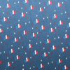 USA On Navy Patriotic Cotton Fabric