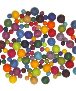 Feltworks 115ct Embellishments Value Pack Needle Felting Balls