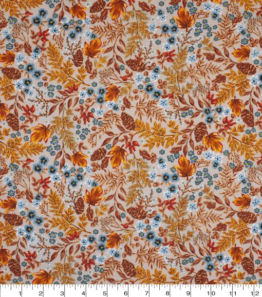 Floral Harvest Cotton Fabric - Image 2