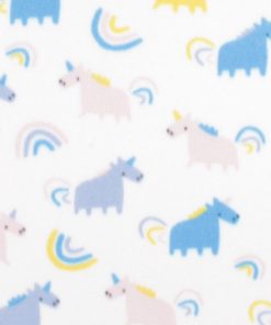Rainbows And Unicorns Blizzard Fleece Fabric