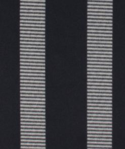 Black   White Stripe Blizzard Fleece Fabric