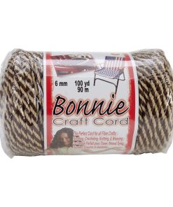 Pepperell Bonnie 100yds Macrame Braid Craft Cord 6mm