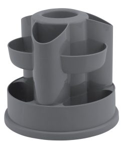 8 x 8 Gray Rotating Desktop Organizer