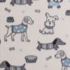 Cute Dog Sketch Blizzard Fleece Fabric
