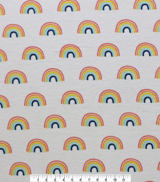 POP! Rainbow Super Snuggle Flannel Fabric - Image 2