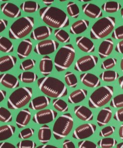 Football Blizzard Fleece Fabric