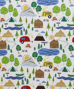 Super Snuggle Camping Flannel Fabric